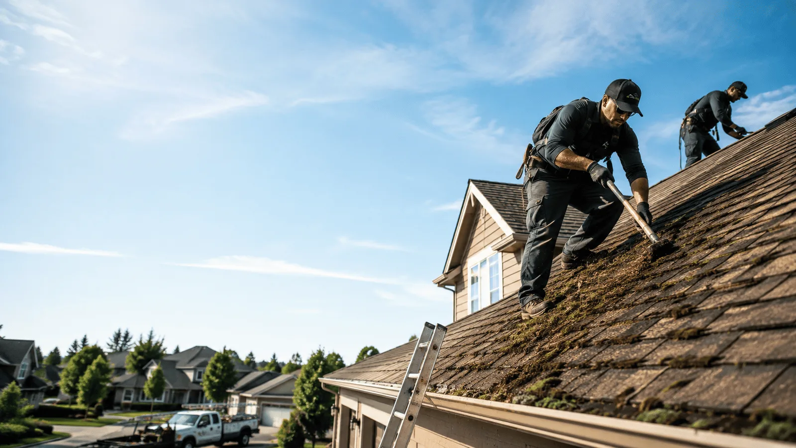 Roof Moss Removal in Wynot, NE near me
